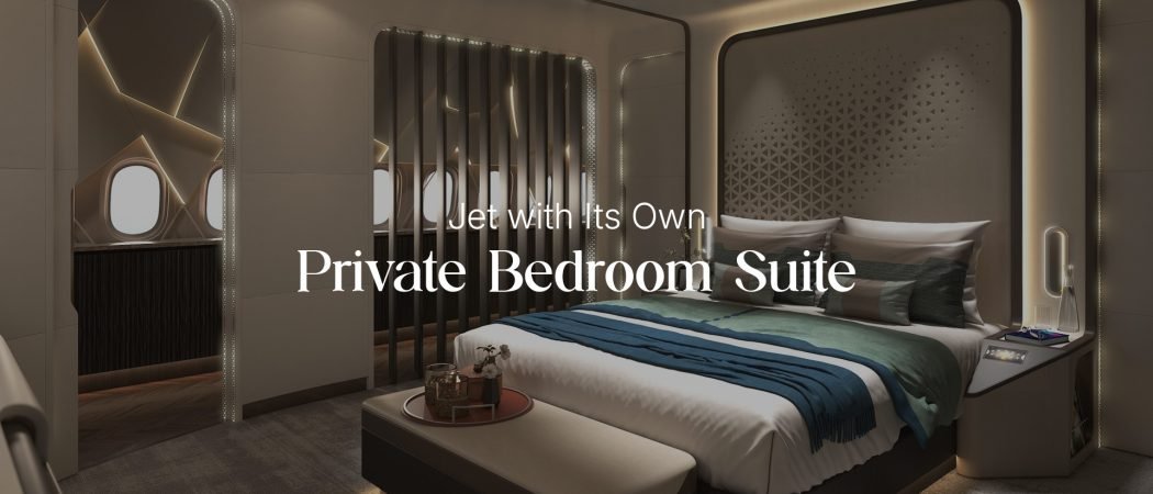 Inside the ACJ Two Twenty: Meet the Only Jet with Its Own Private Bedroom Suite