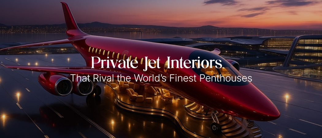 From Skyline to Sky High: Private Jet Interiors That Rival the World’s Finest Penthouses