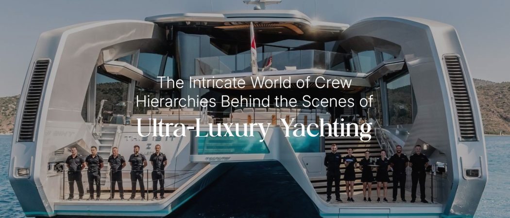 The Intricate World of Crew Hierarchies Behind the Scenes of Ultra-Luxury Yachting.