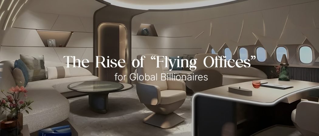 Above the World: The Rise of “Flying Offices” for Global Billionaires